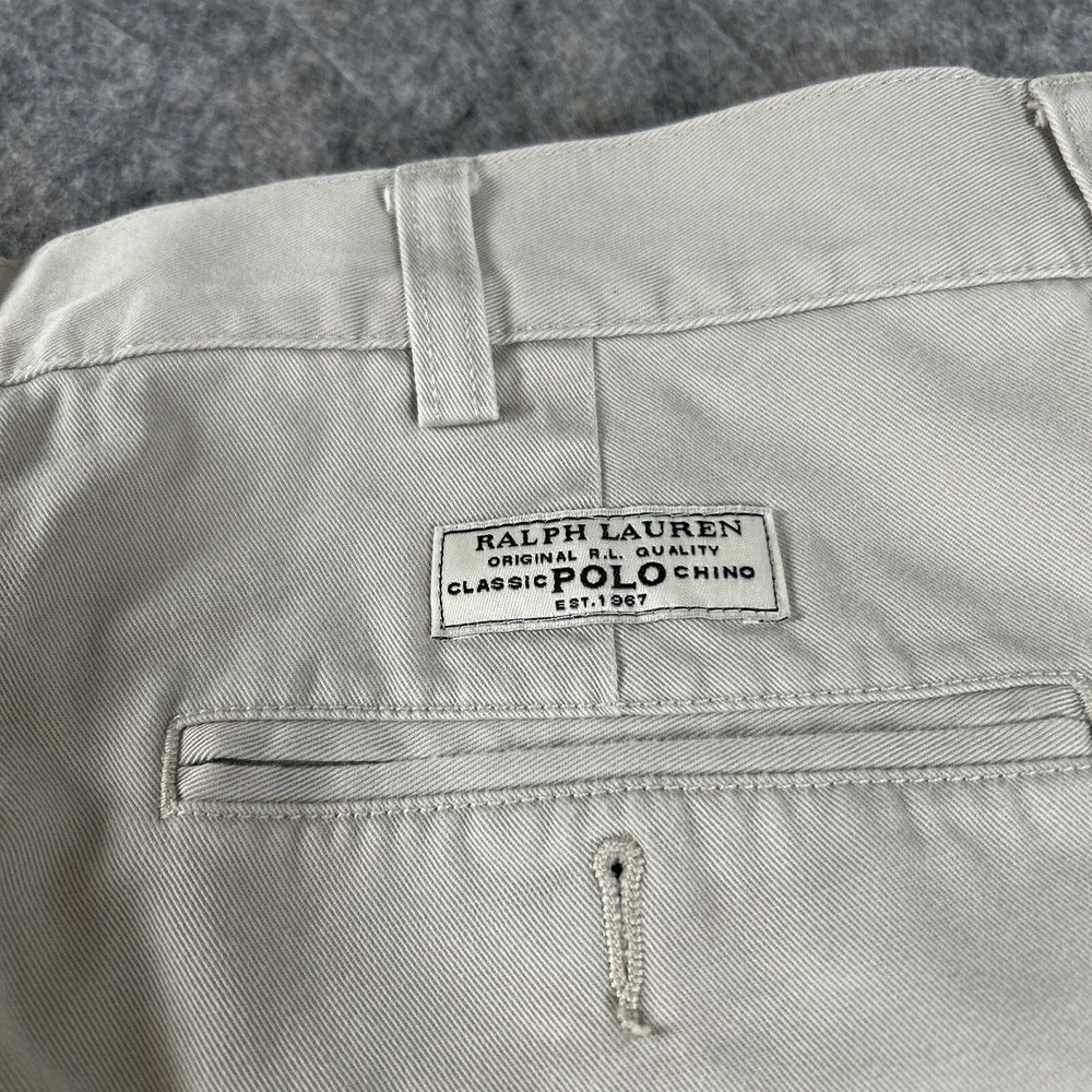 Polo Ralph Lauren Shorts‎ Mens 35 Pockets Chino Outdoors Golf Khaki